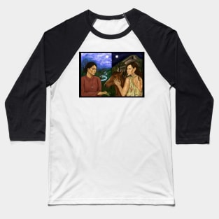 Worlds Apart - AndromaQuynh painting Baseball T-Shirt